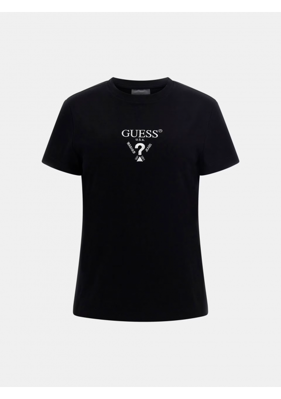 GUESS T-shirt ze stretchem z logo