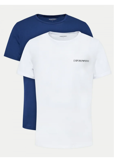 Emporio Armani Komplet 2 t-shirtów 111267 4F717 33034 Kolorowy Slim Fit