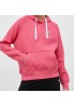 Fila bluza damska kolor różowy z kapturem gładka