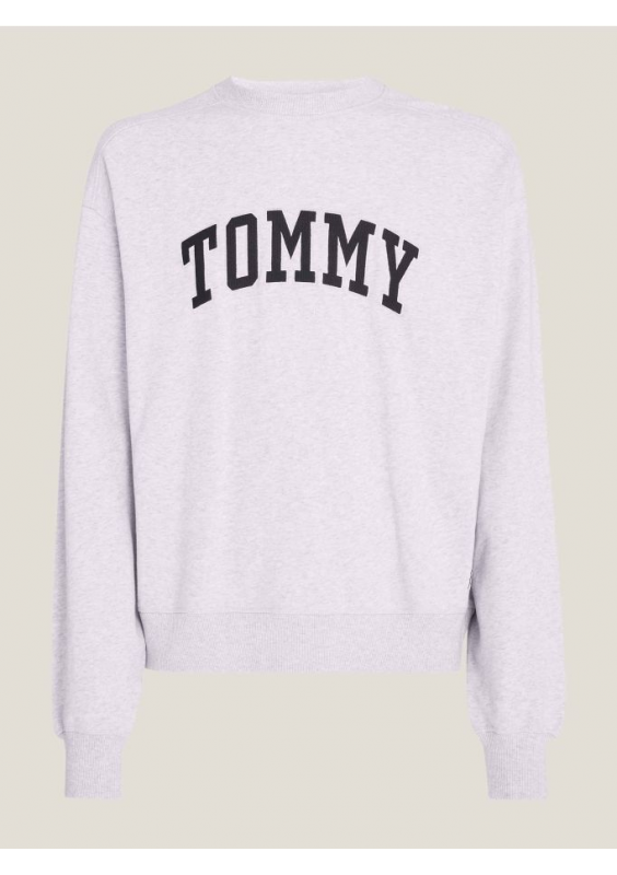 Tommy Jeans bluza bawełniana męska szara