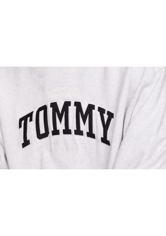 Tommy Jeans bluza bawełniana męska szara