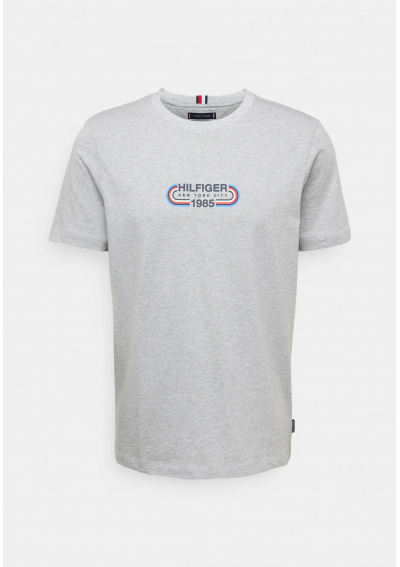 Tommy Hilfiger t-shirt bawełniany męski szary
