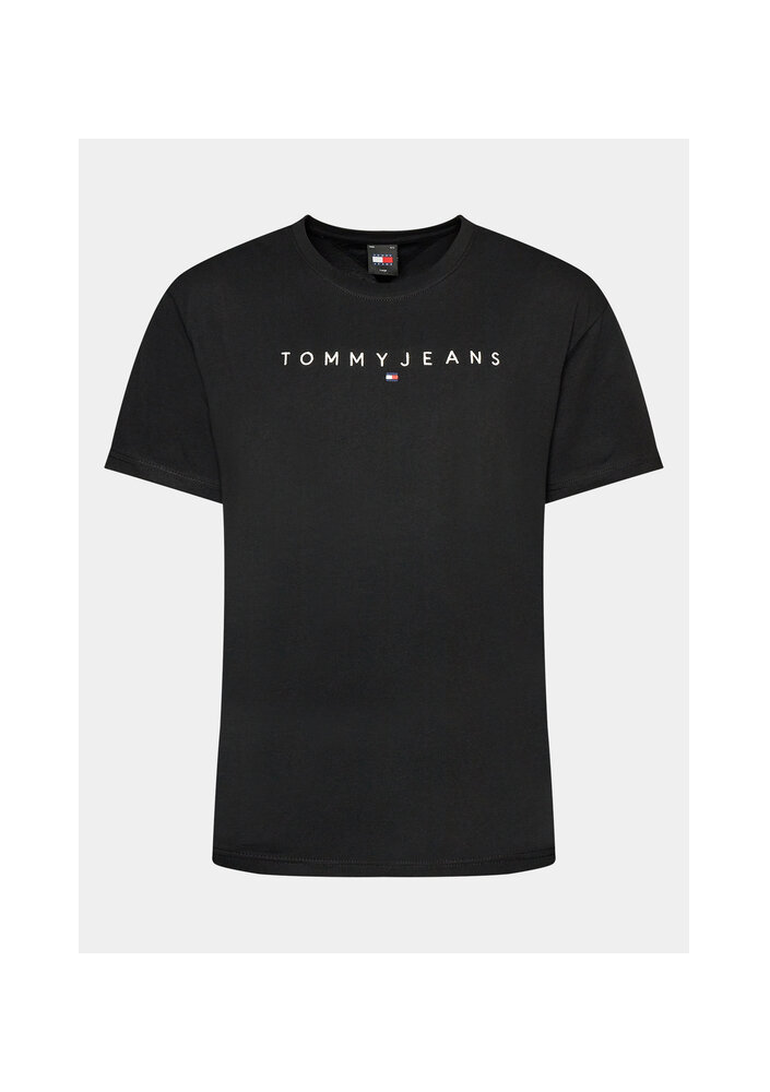 Tommy Jeans t-shirt bawełniany czarna DM0DM17993