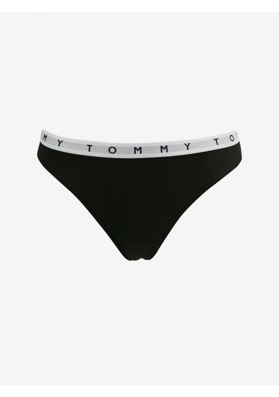 TOMMY HILFIGER Stringi z detalami z logo w zestawie 3 szt.