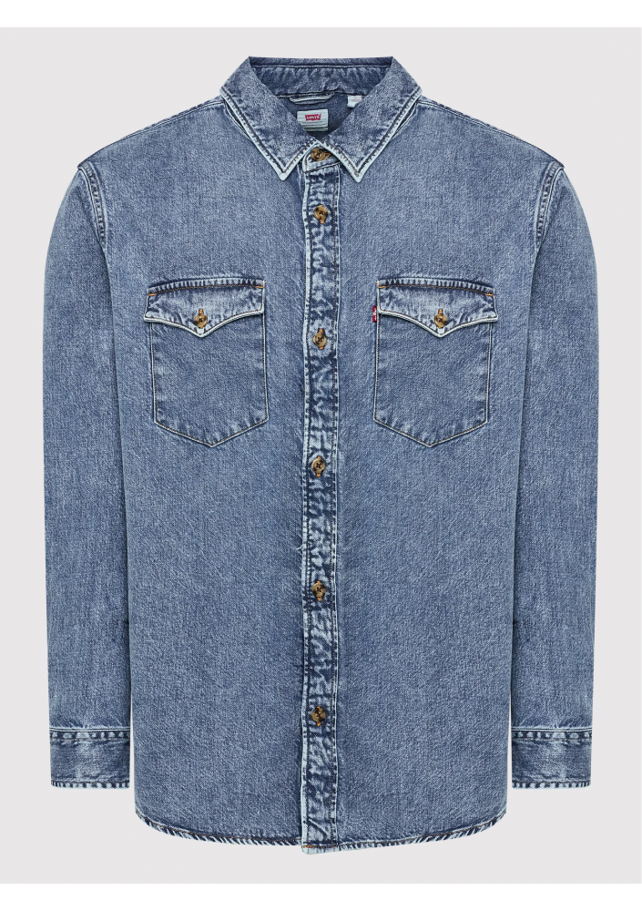 Levi's Koszula w kolorze niebieskim - męska