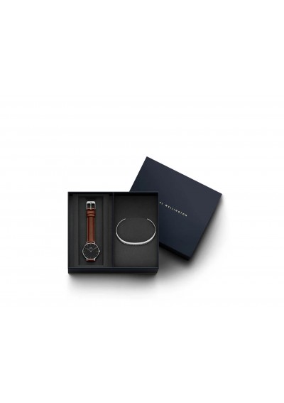 Daniel Wellington DW00100144 Classic Durham 36 SILVER BLACK