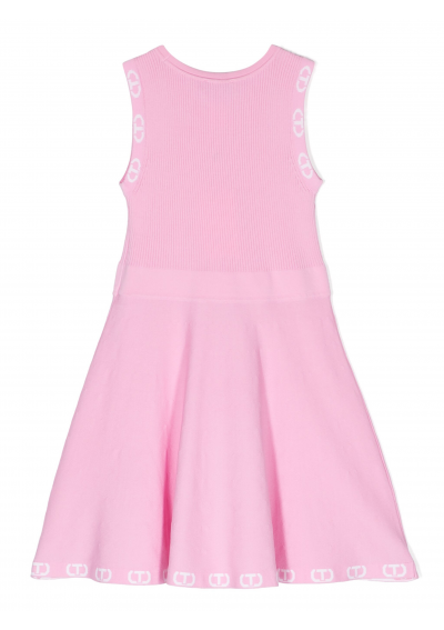 TWINSET Dzieci sukienka dzianinowa z logo
