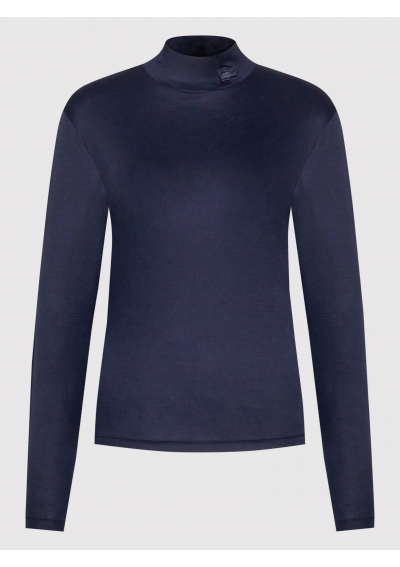 Lacoste Golf TF2310 Granatowy Slim Fit