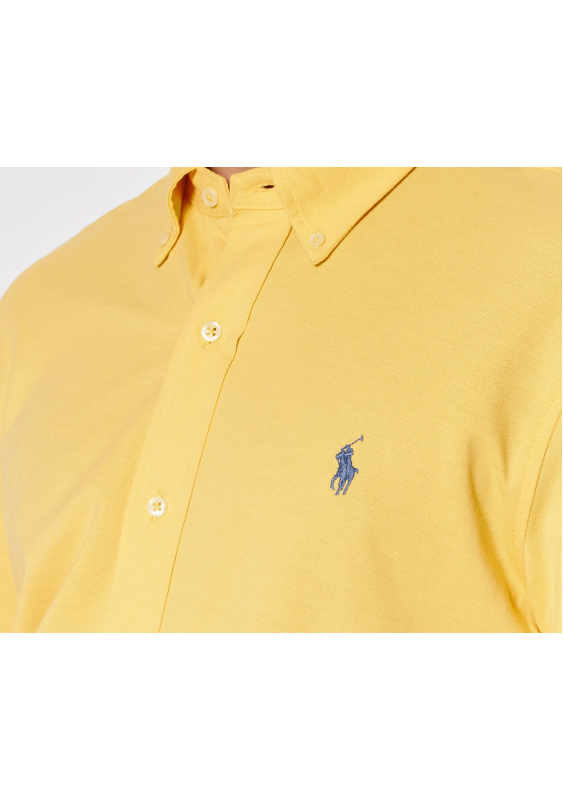 Polo Ralph Lauren Koszula 710654408076 Żółty Regular Fit