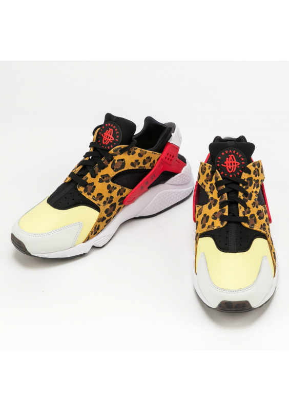 Nike Air Huarache Lemon Chiffon/ University Red