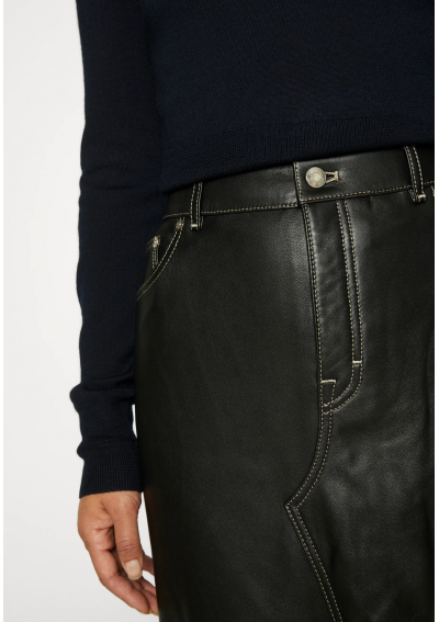 Filippa K Spódnica skórzana