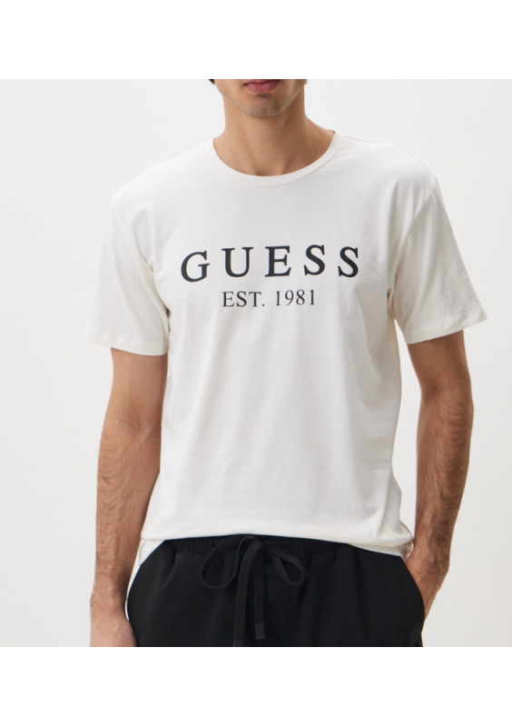 Guess T-Shirt Granatowy U4RI22 K6YW0