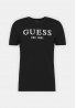 Guess T-Shirt Czarny U4RI22 K6YW0