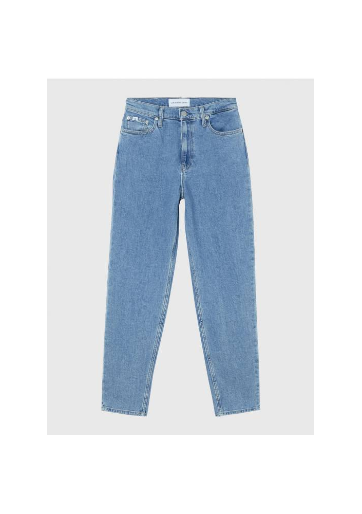 Calvin Klein Jeans Jeansy J20J221588 Niebieski Mom Fit
