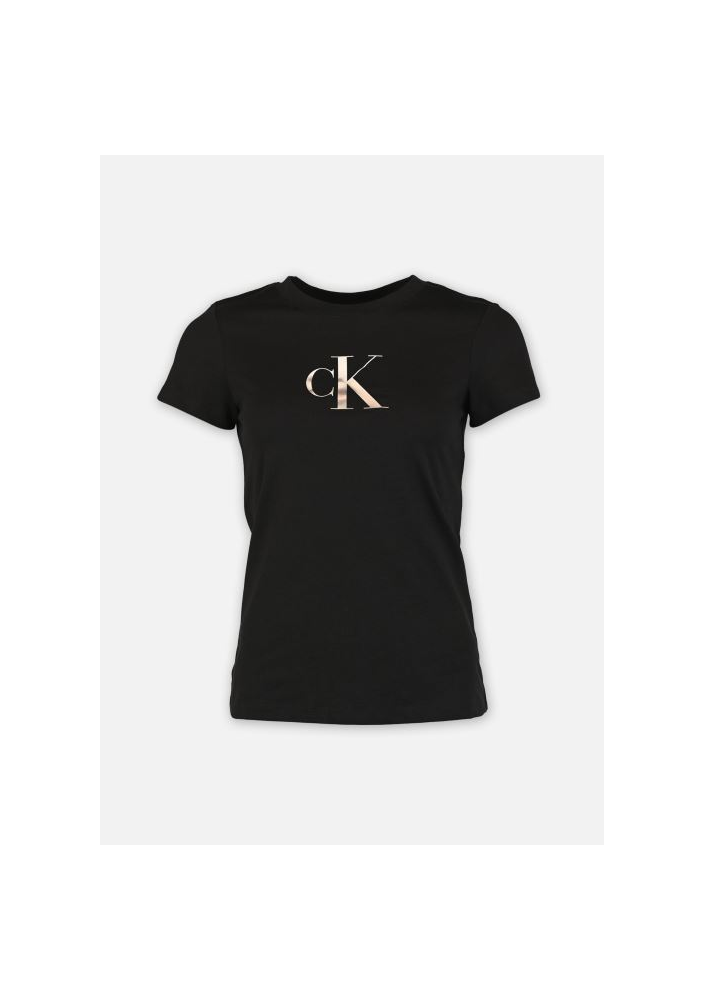 Calvin Klein Jeans t-shirt bawełniany damski kolor czarny J20J224982