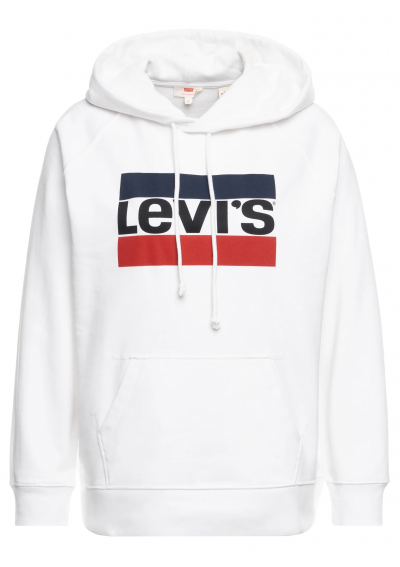 Levi&#039;s Bluza Graphic Sport 35946-0001 Biały Regular Fit