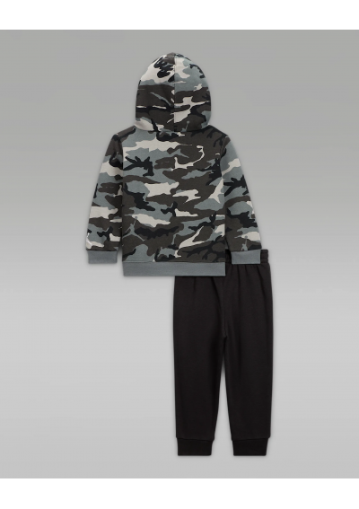 Jordan MVP Dwuczęściowy dzianinowy zestaw z bluzą z kapturem moro dla niemowląt