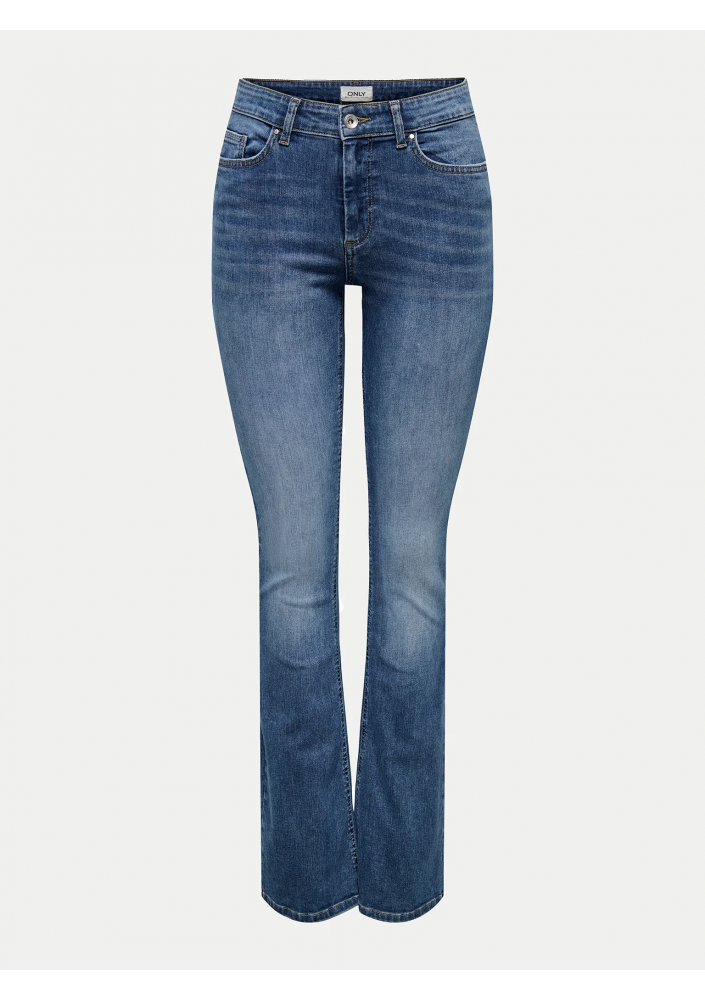 ONLY Jeansy Blush 15313389 Niebieski Flared Fit