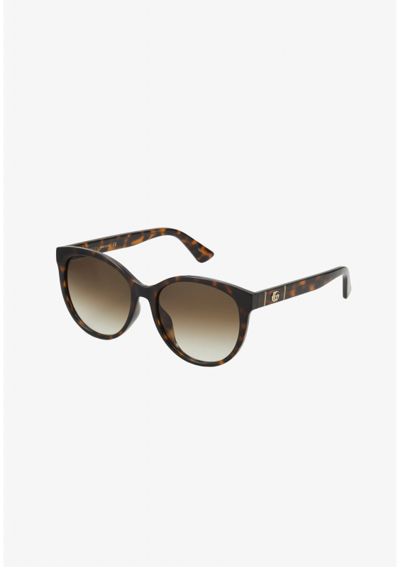 Gucci GG ROUND ACETATE SUNGLASSES - Okulary przeciwsłoneczne