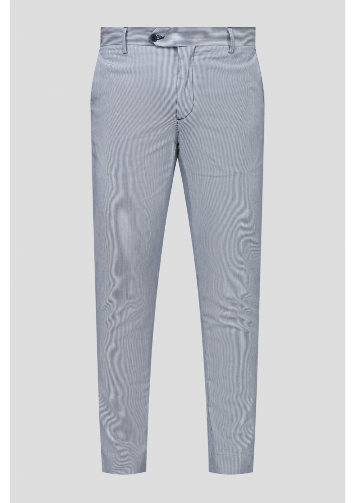 Hackett Męskie spodnie chino w paski