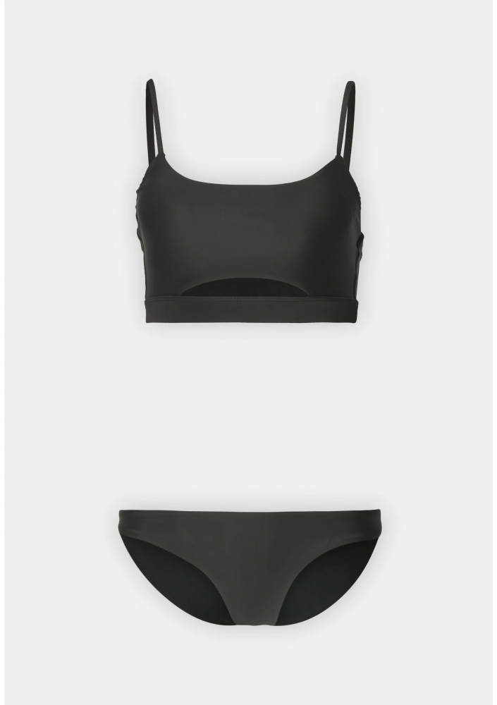 ONLY ONLAMALFI PEEK A BOO SET - Bikini - black
