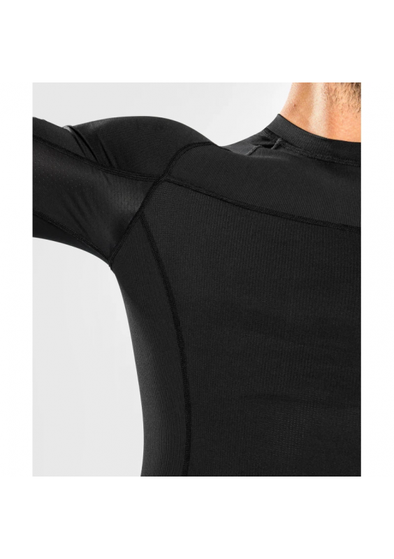 Venum Rashguard G-Fit AIR Długi Rękaw Czarny
