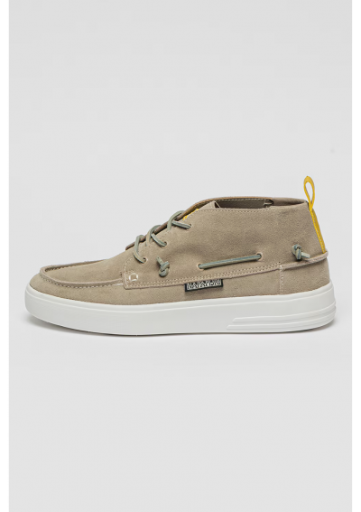 Napapijri sneakers S4bark in camoscio grigio