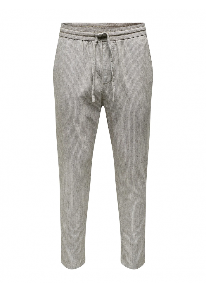 Only & Sons Spodnie materiałowe 22024949 Szary Tapered Fit