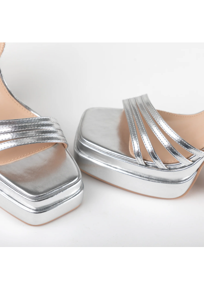RAID Sandały Kylah Block Heeled w kolorze srebrnym