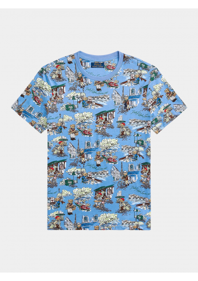 Polo Ralph Lauren T-Shirt 710935547001 Niebieski Regular Fit