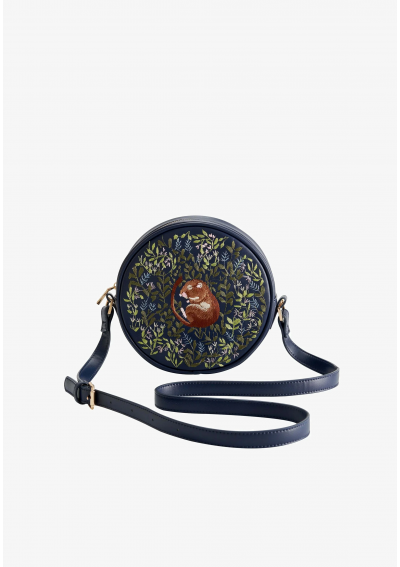FABLE ENGLAND CIRCLE EMBROIDERED DORMOUSE - Torba na ramię