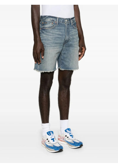 Polo Ralph Lauren Szorty jeansowe z obcięciem