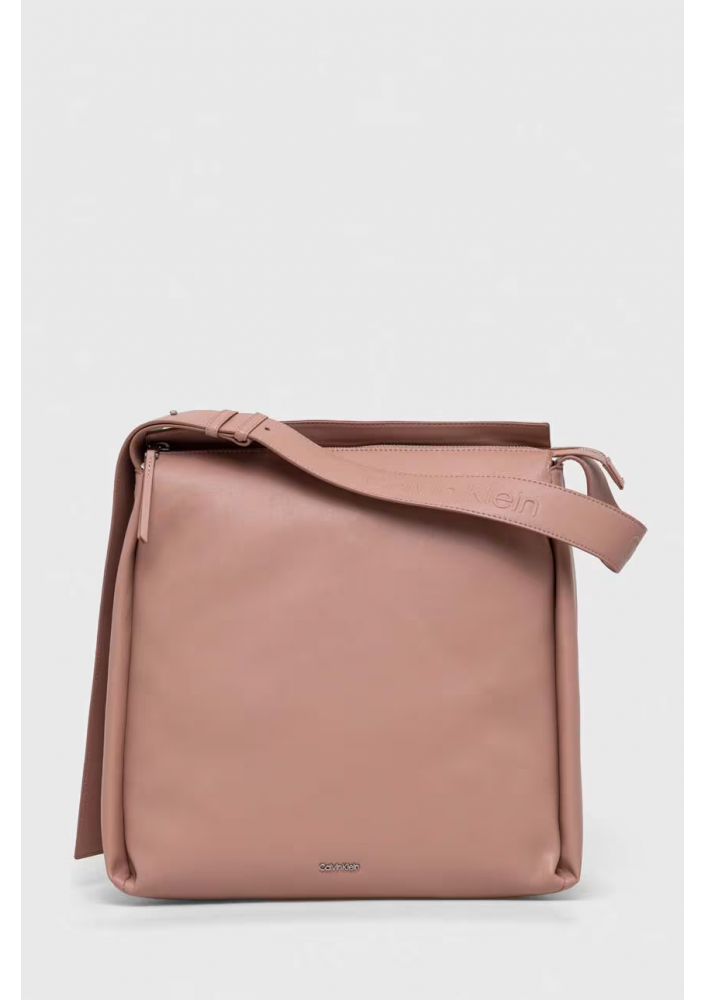 Calvin Klein torebka kolor różowy