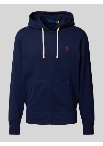 Polo Ralph Lauren Bluza rozpinana z kapturem - granatowy
