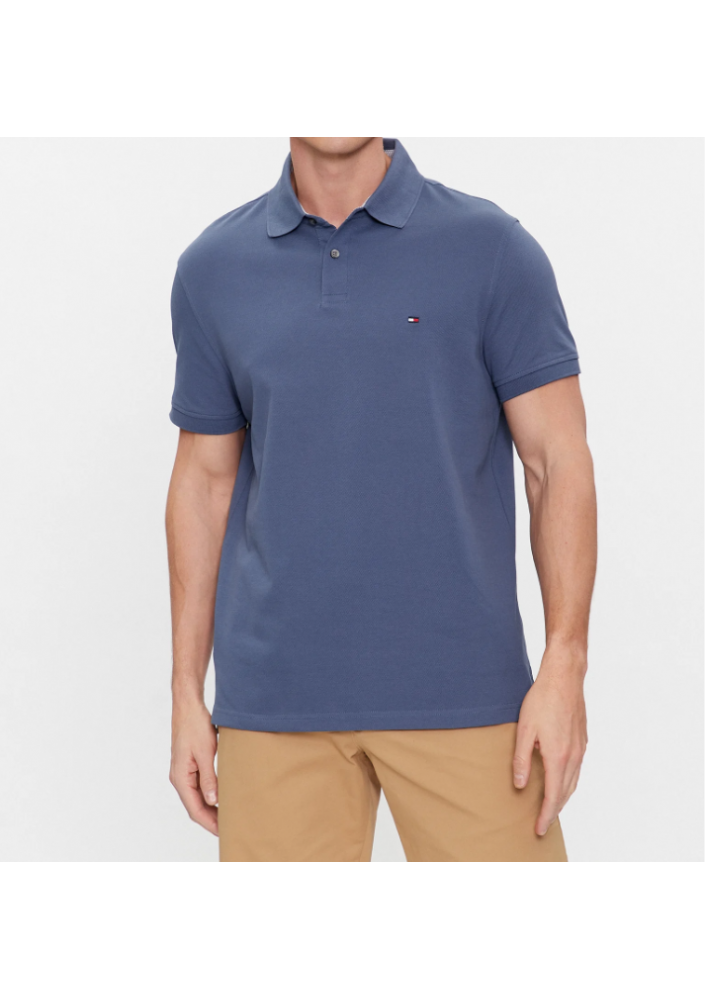 Tommy Hilfiger Polo 1985 Regular Polo MW0MW17770 Niebieski Regular Fit