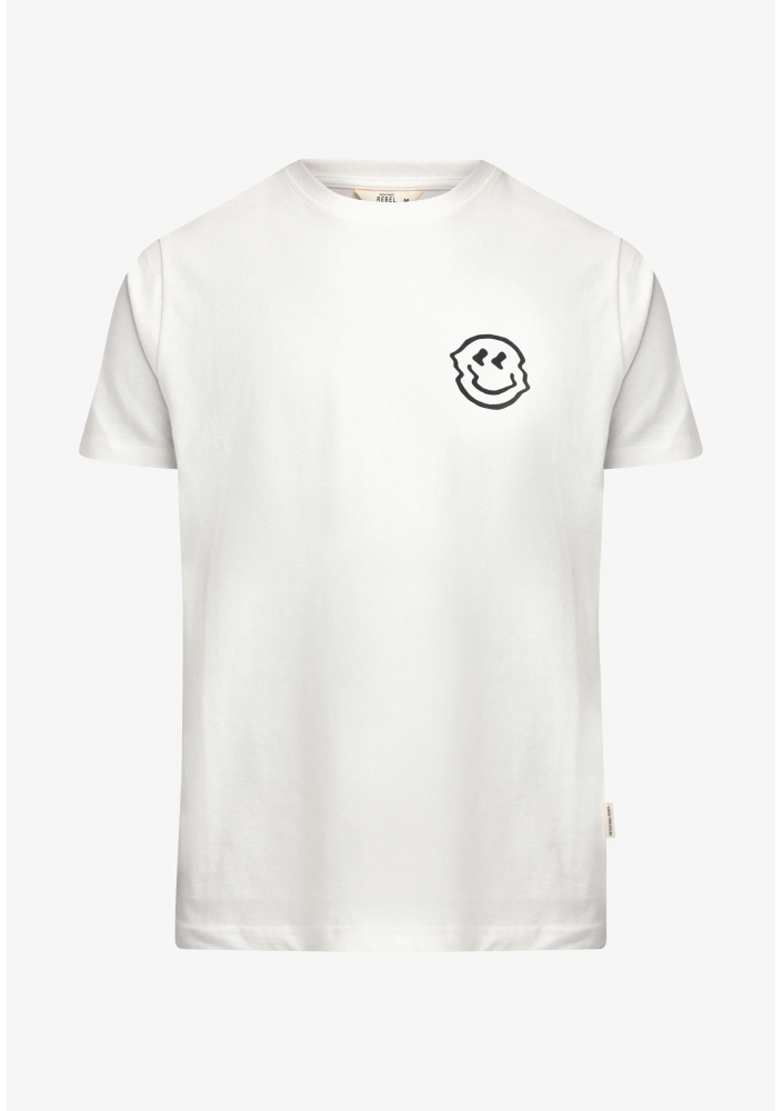 Redefined Rebel BECKHAM - T-shirt z nadrukiem