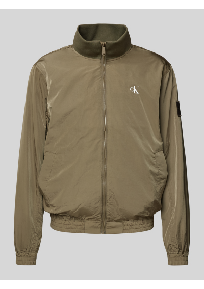 Calvin Klein Kurtka ze stójką w kolorze kamiennym