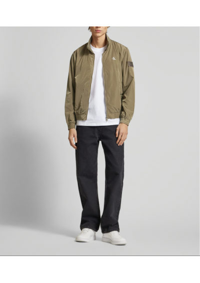 Calvin Klein Kurtka ze stójką w kolorze kamiennym