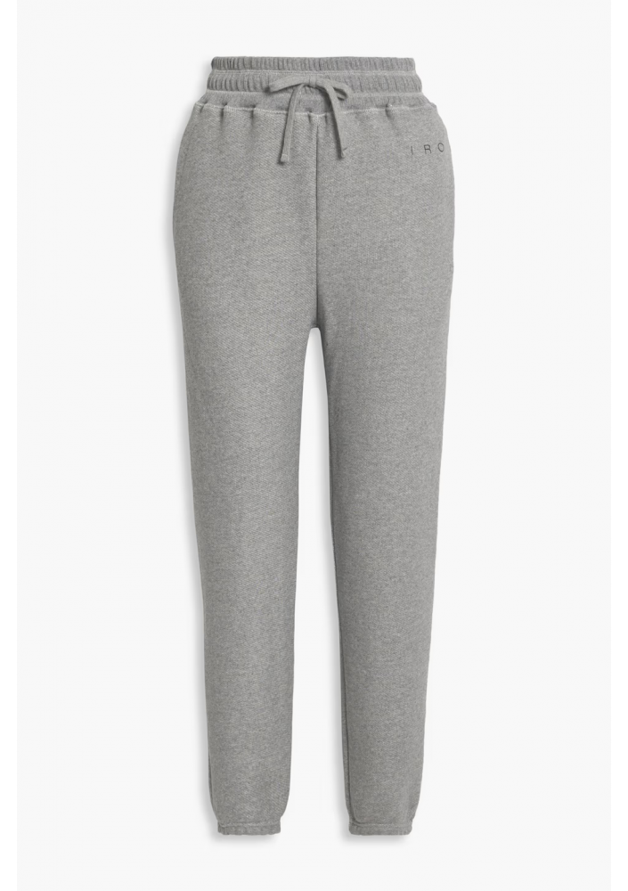 IRO Spodnie dresowe Jeila French cotton-terry