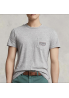 Polo Ralph Lauren Męska Szara Koszulka T-shirt