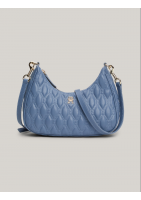 TOMMY HILFIGER Torba typu crossover z pikowanym monogramem TH