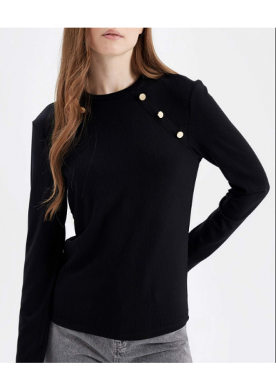 DEFACTO MODEST bluzka z długim rękawem