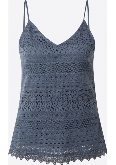 VERO MODA Top 'VMHoney' w kolorze Gołąbkowo Niebieski