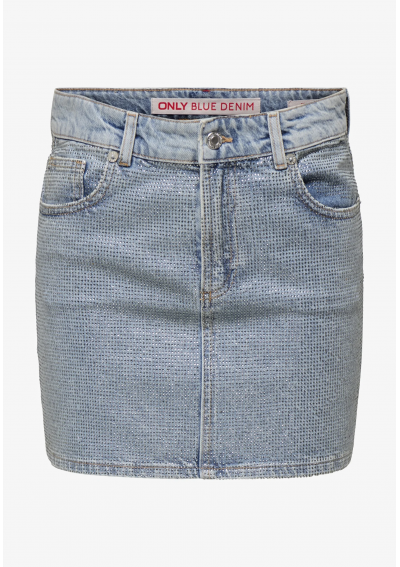ONLY - Spódnica jeansowa