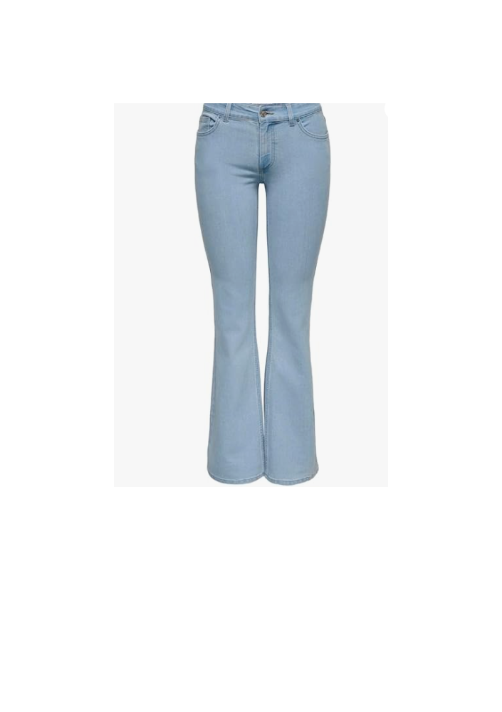 ONLY Jeansy damskie Onlhush Mid Waist Flared Dnm Box Akm