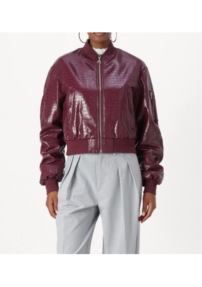 Patrizia Pepe - Kurtka ze skóry ekologicznej