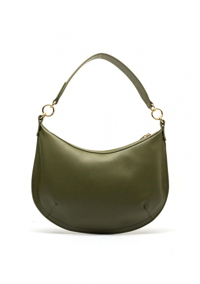 Tommy Hilfiger Chic Monogram Hobo Torba na ramię, Utility Olive AW0AW16687