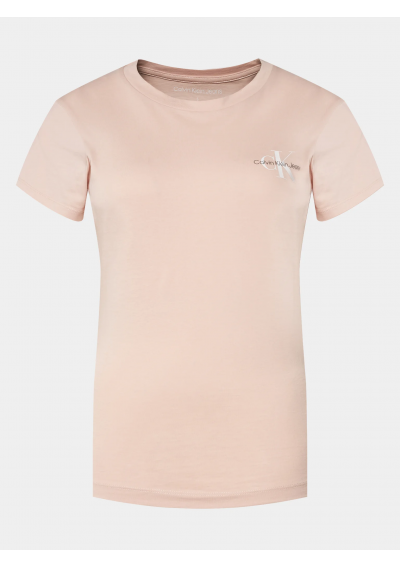 Calvin Klein Zestaw 2 koszulek J20J219734 Różowy Slim Fit