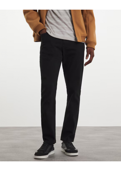 Jeansy gabardynowe Slim Fit Stretch w kolorze czarnym