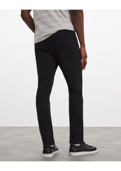 Jeansy gabardynowe Slim Fit Stretch w kolorze czarnym